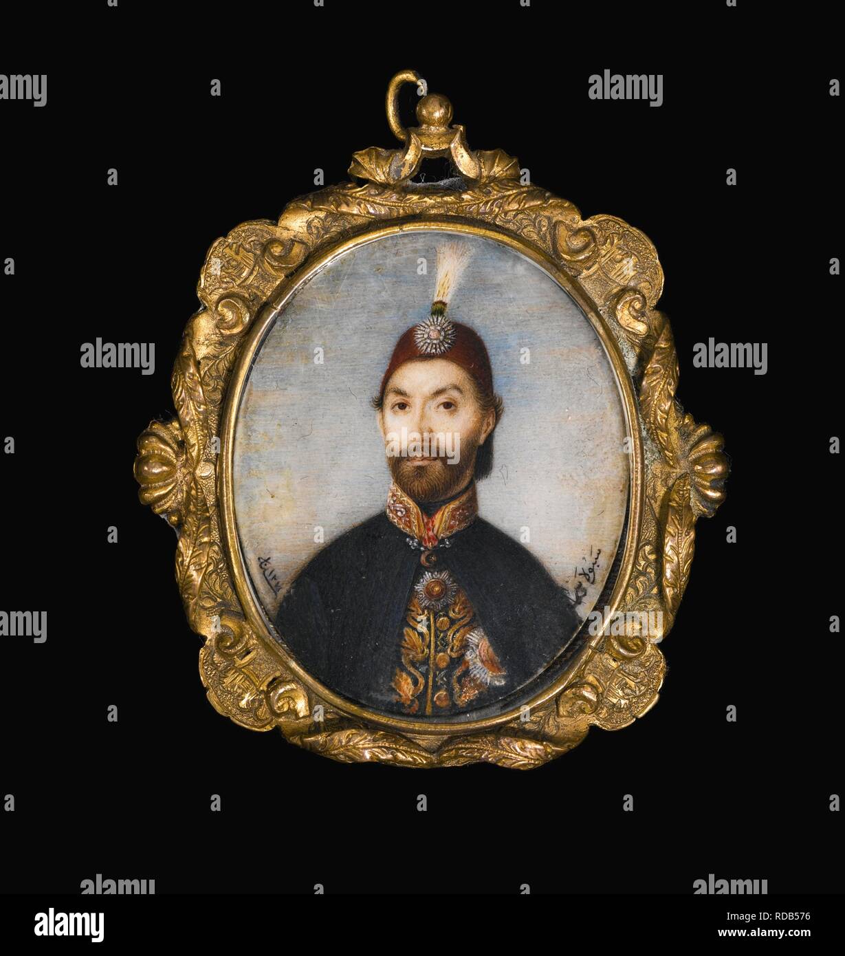 Portrait of Sultan Abdülmecid I. Museum: PRIVATE COLLECTION. Author: Manas, Sebuh. Stock Photo