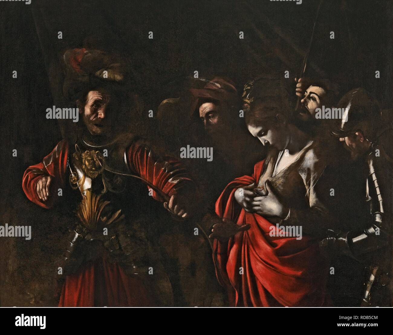 Caravaggio martyrdom saint ursula hires stock photography and images
