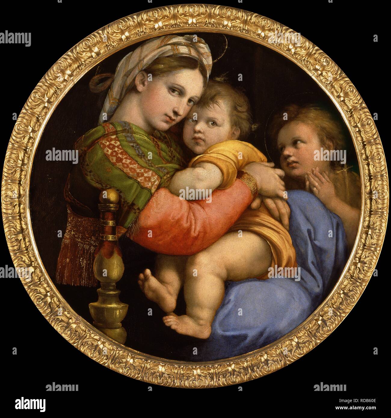 Madonna Della Seggiola Di Raffaello Madonna della Seggiola. Museum: Palazzo Pitti, Florence. Author