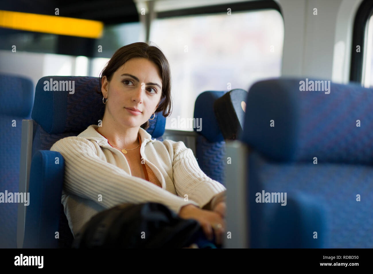 Travelling on the train hi-res stock photography and images - Alamy