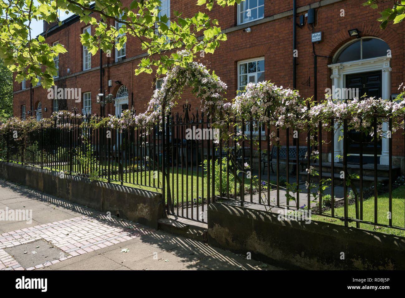 Acton Square, The Crescent, Salford, Manchester Stock Photo