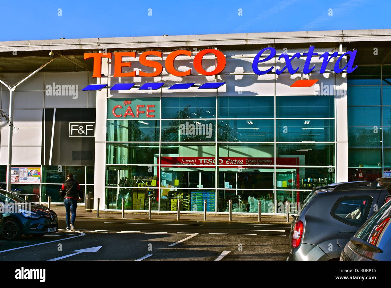 Culverhouse Cross, Cardiff, South Wales Stock Photo Alamy