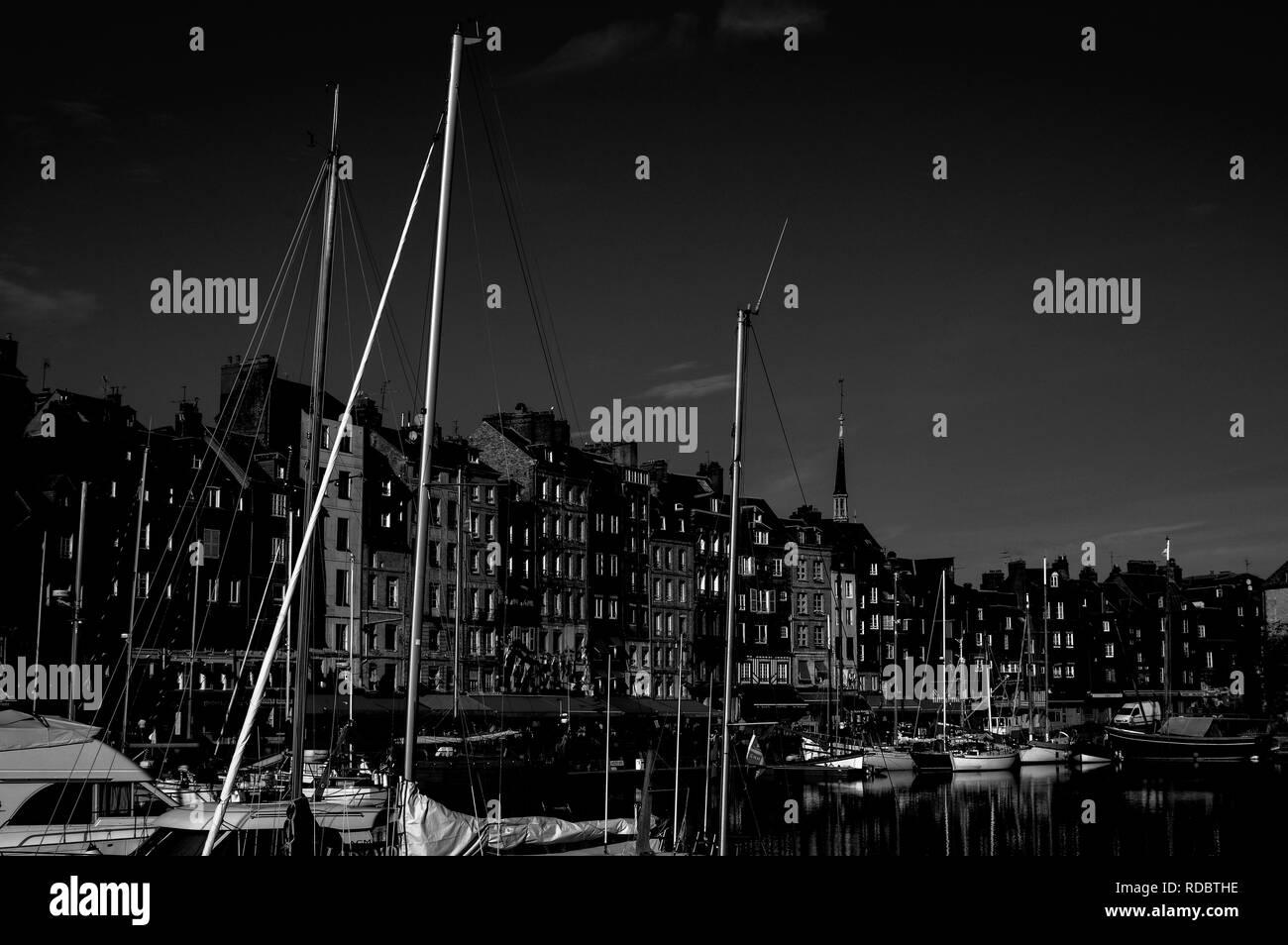 Honfleur, normandy city in France Stock Photo Alamy