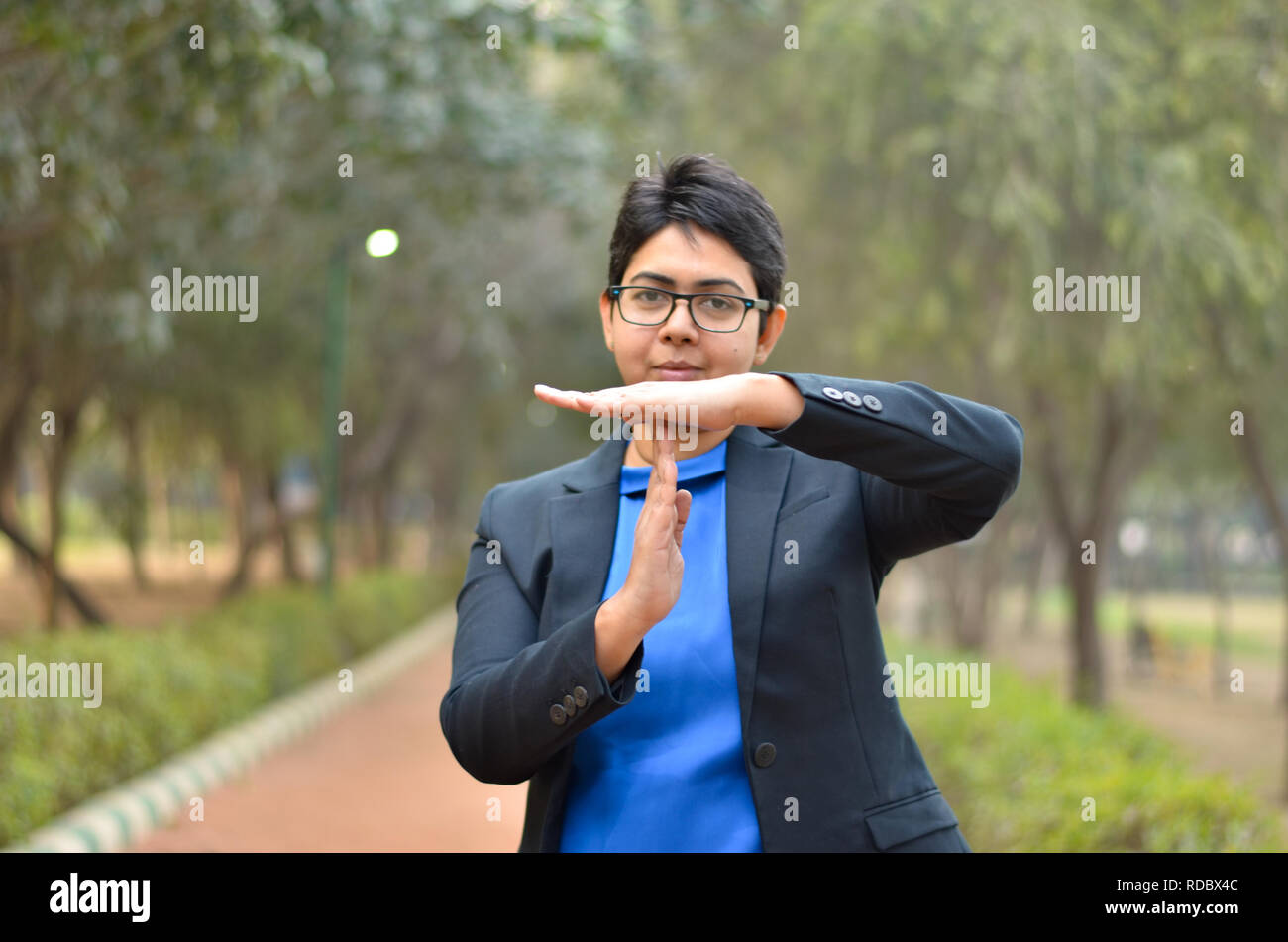 Portrait Of Confident Young Indian Corporate Professional Woman