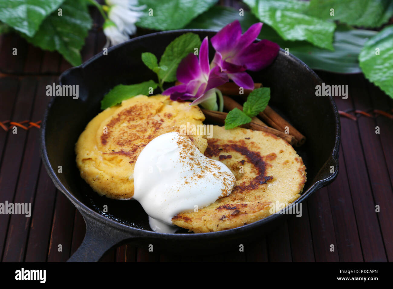 Okara Pancake (Soy Pulp Stock Photo Alamy
