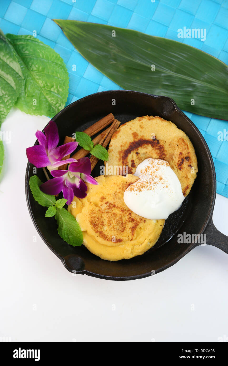 Okara Pancake (Soy Pulp Stock Photo Alamy