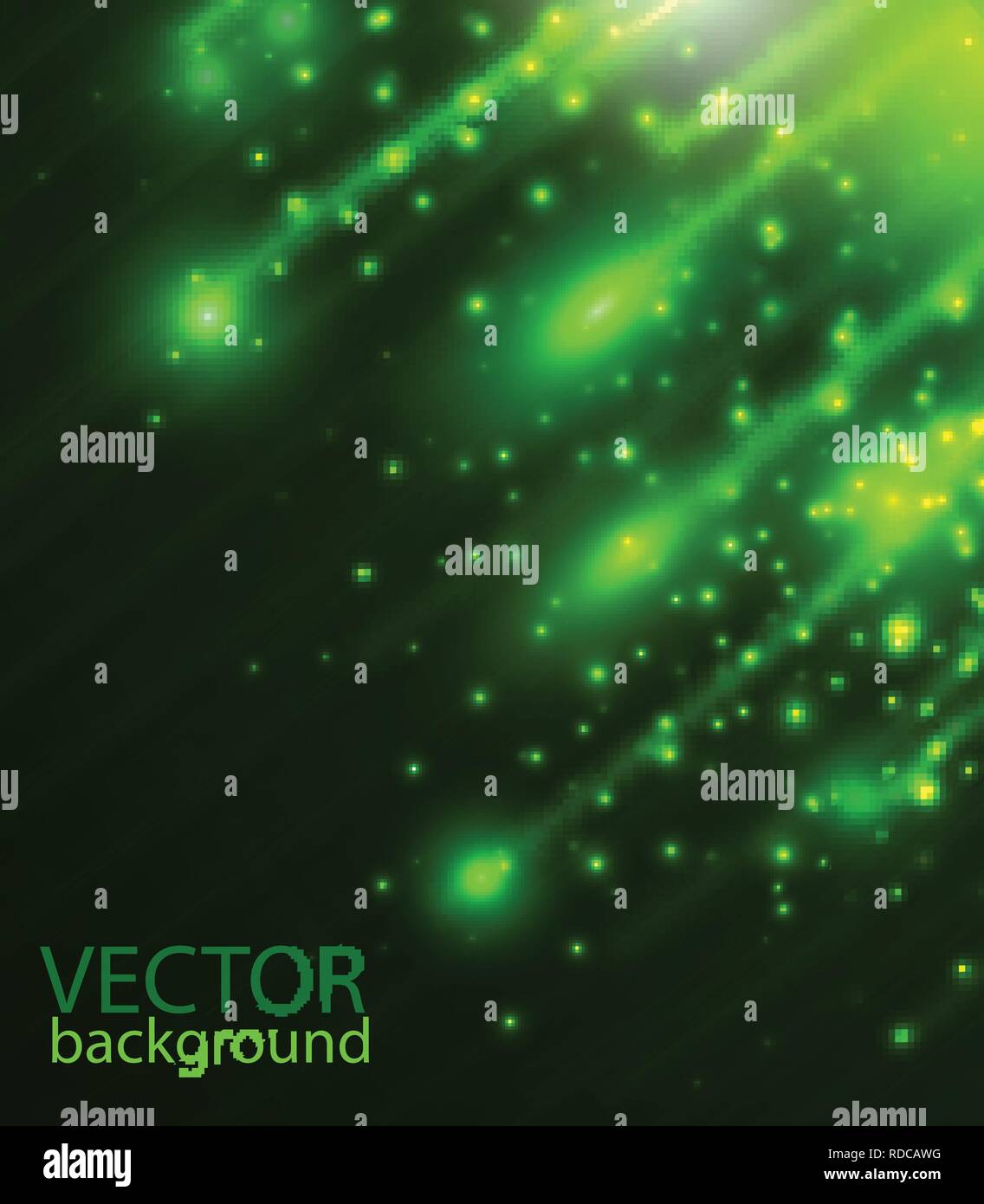 Lines composed of glowing backgrounds Stock Vector