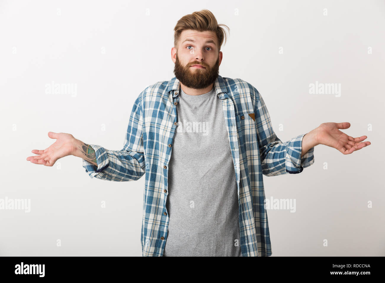 Confused perplexed thinking thoughtful hi-res stock photography and ...
