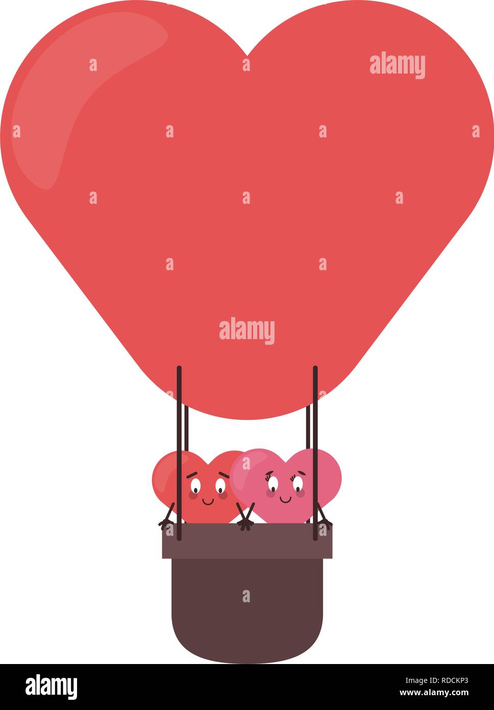 cute hearts in love cartoons Stock Vector Image & Art - Alamy