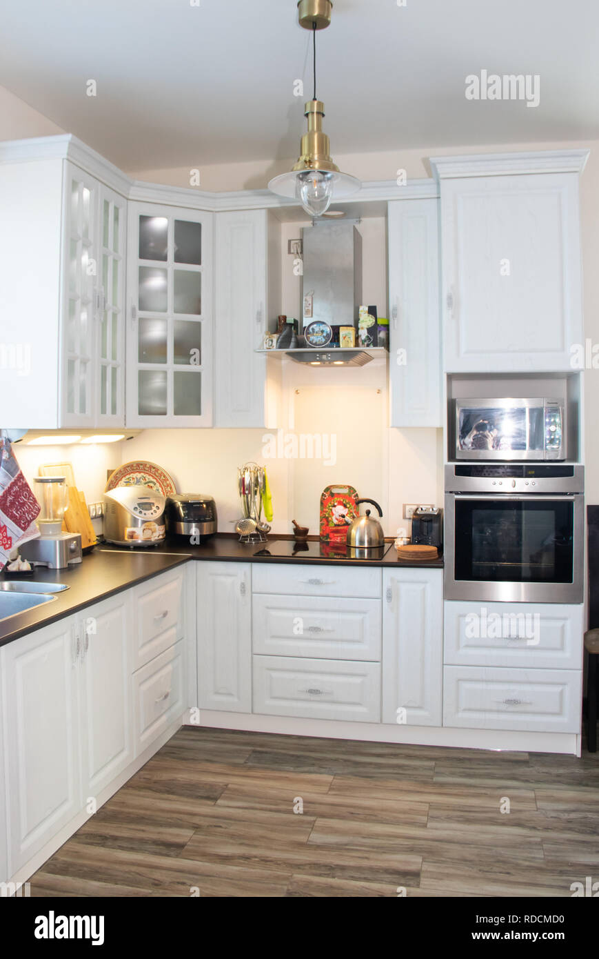 White Kitchen Wooden Kitchen Modern Furniture And Kitchen