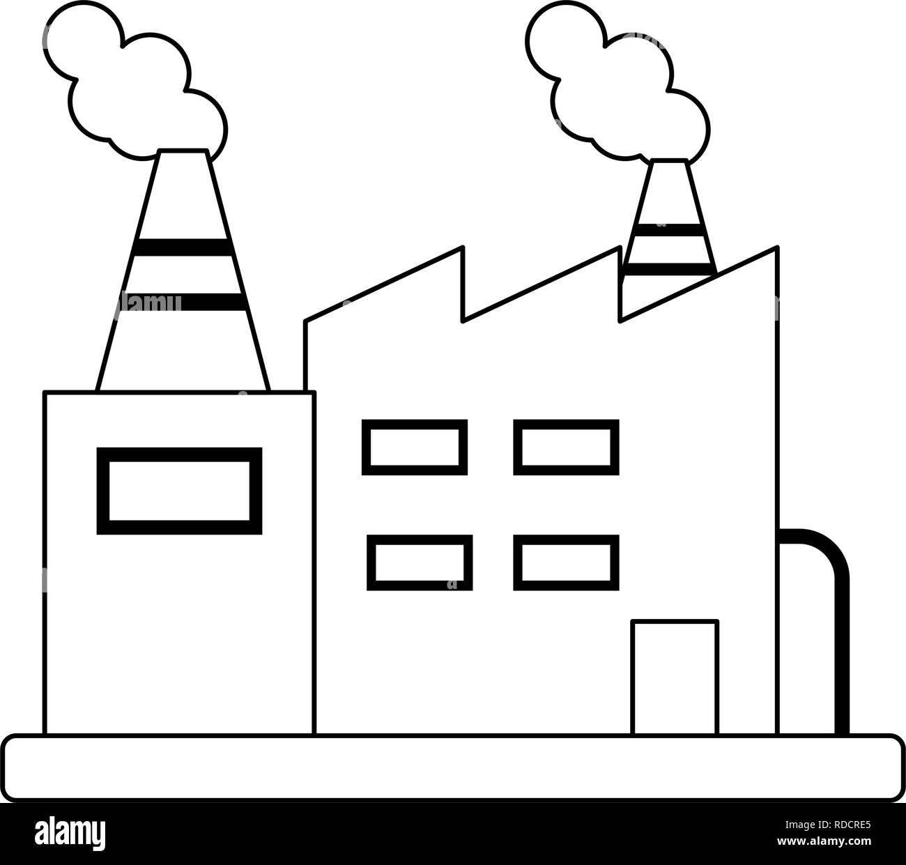 Factory building symbol Stock Vector Image & Art - Alamy