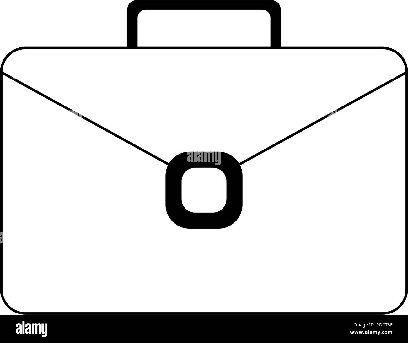 business briefcase symbol Stock Vector Image & Art Alamy