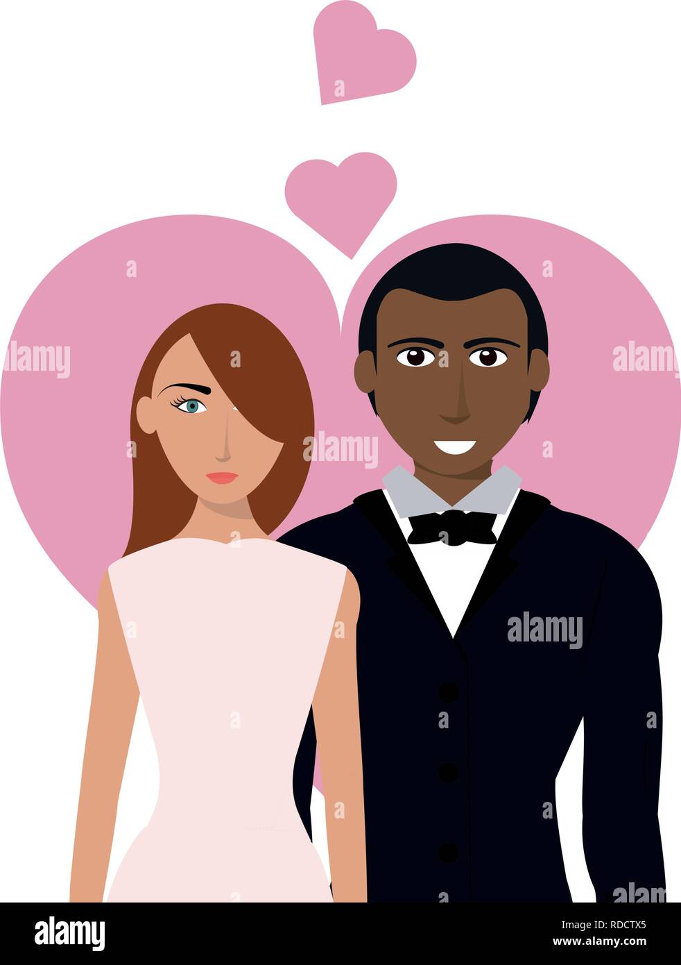 Couple in love Stock Vector Image & Art - Alamy