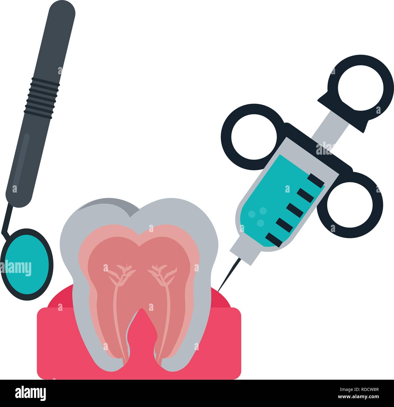 Medical Dental treatment Stock Vector Image & Art - Alamy
