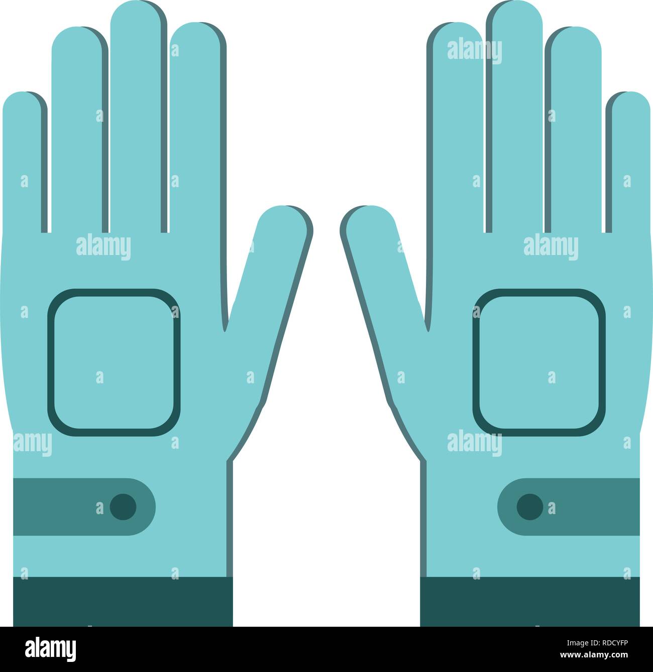 Golf gloves Stock Vector Images Alamy