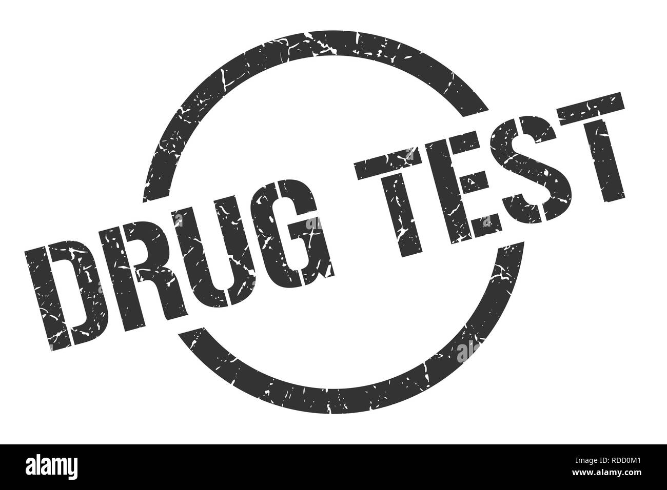drug test black round stamp Stock Vector Image & Art Alamy