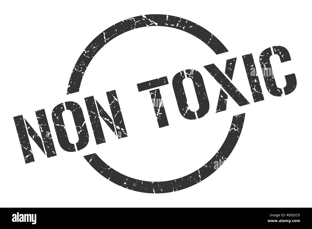 non toxic black round stamp Stock Vector Image & Art Alamy