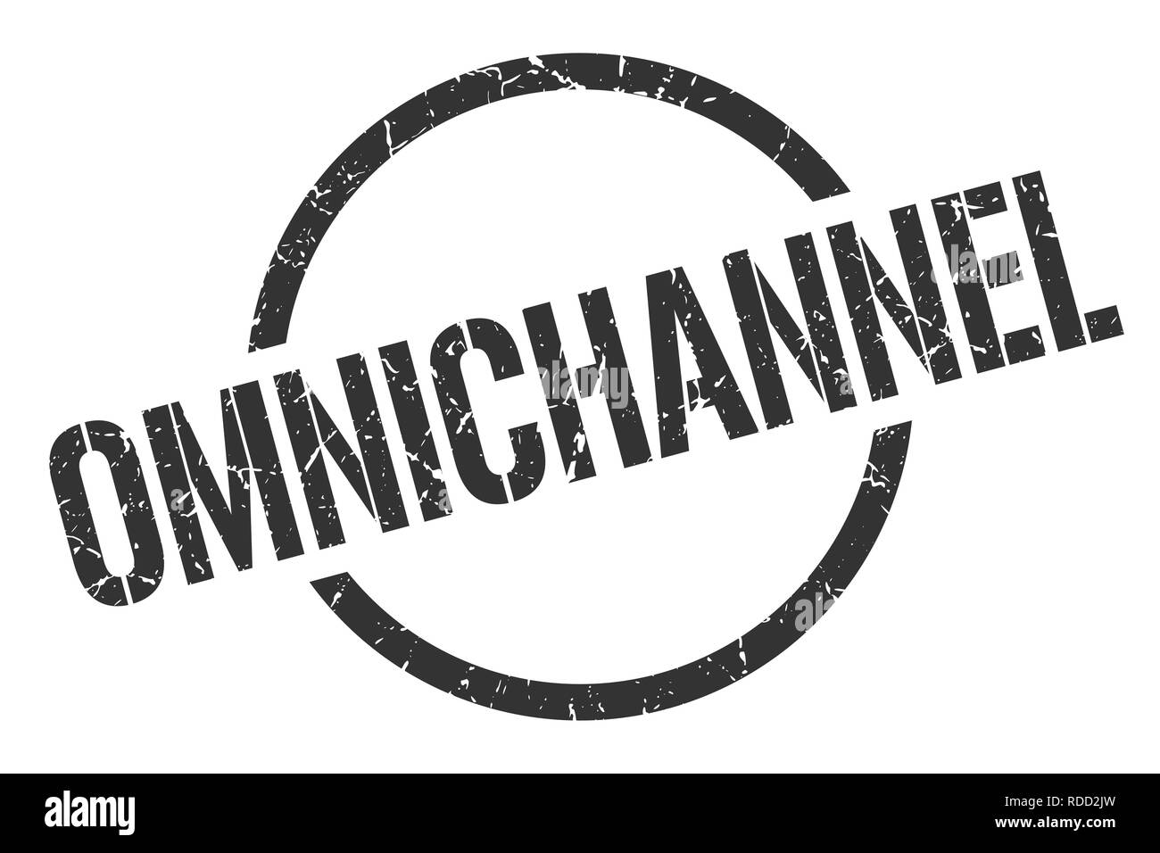 omnichannel black round stamp Stock Vector Image & Art - Alamy