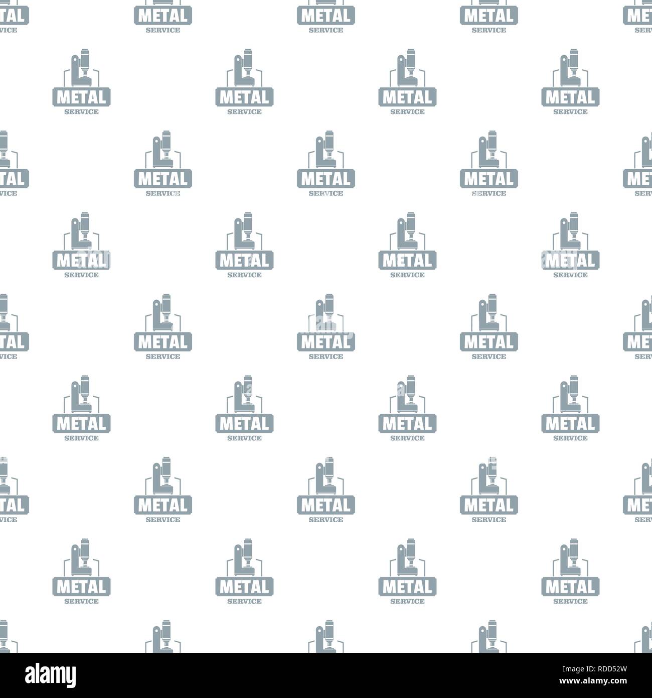 Metal service pattern vector seamless Stock Vector