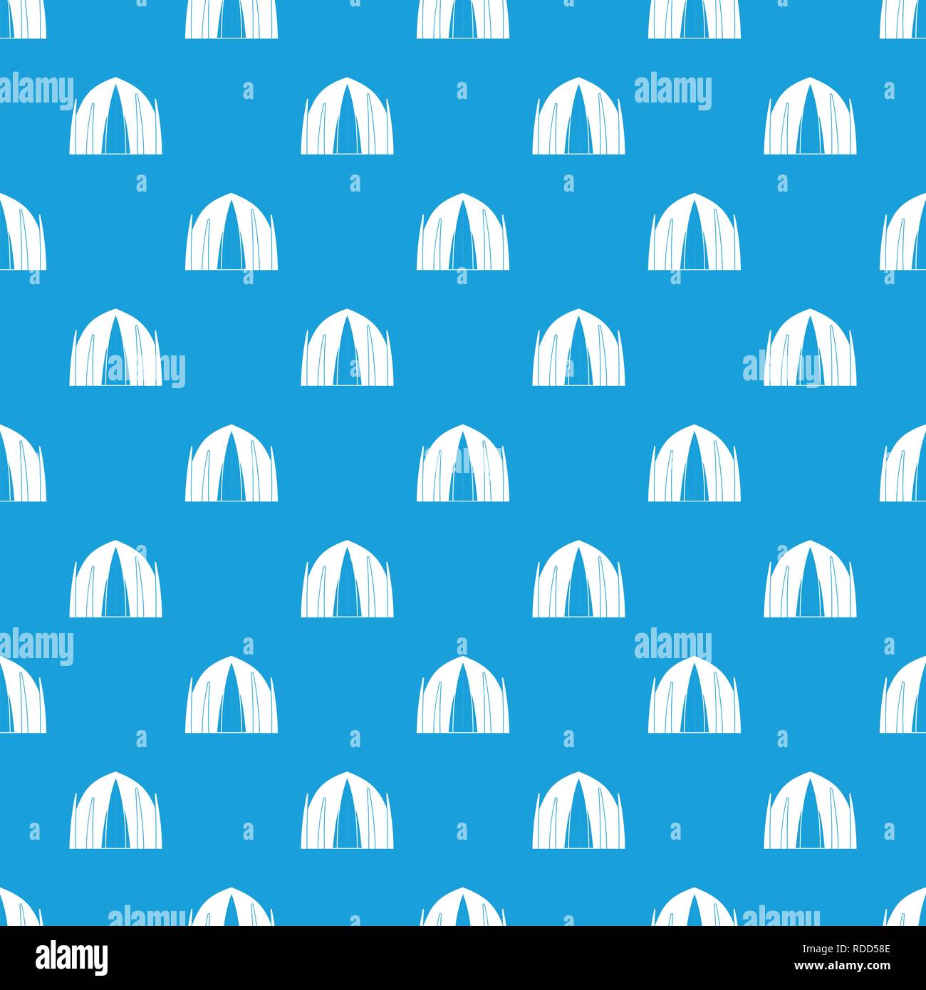 Human house pattern vector seamless blue Stock Vector Image & Art - Alamy