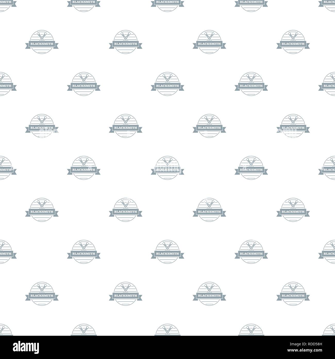 Hard blacksmith pattern vector seamless Stock Vector