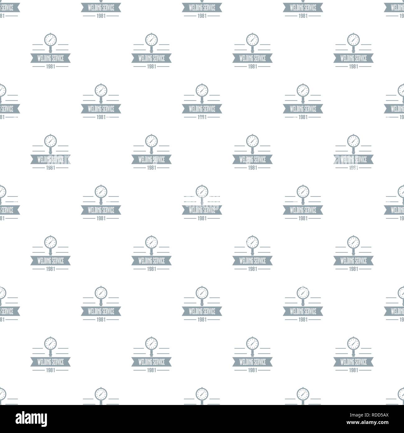 Welding service pattern vector seamless Stock Vector