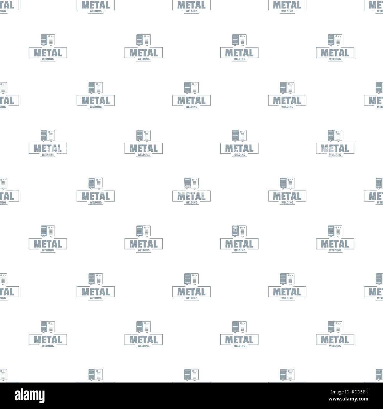 Welding metal pattern vector seamless Stock Vector