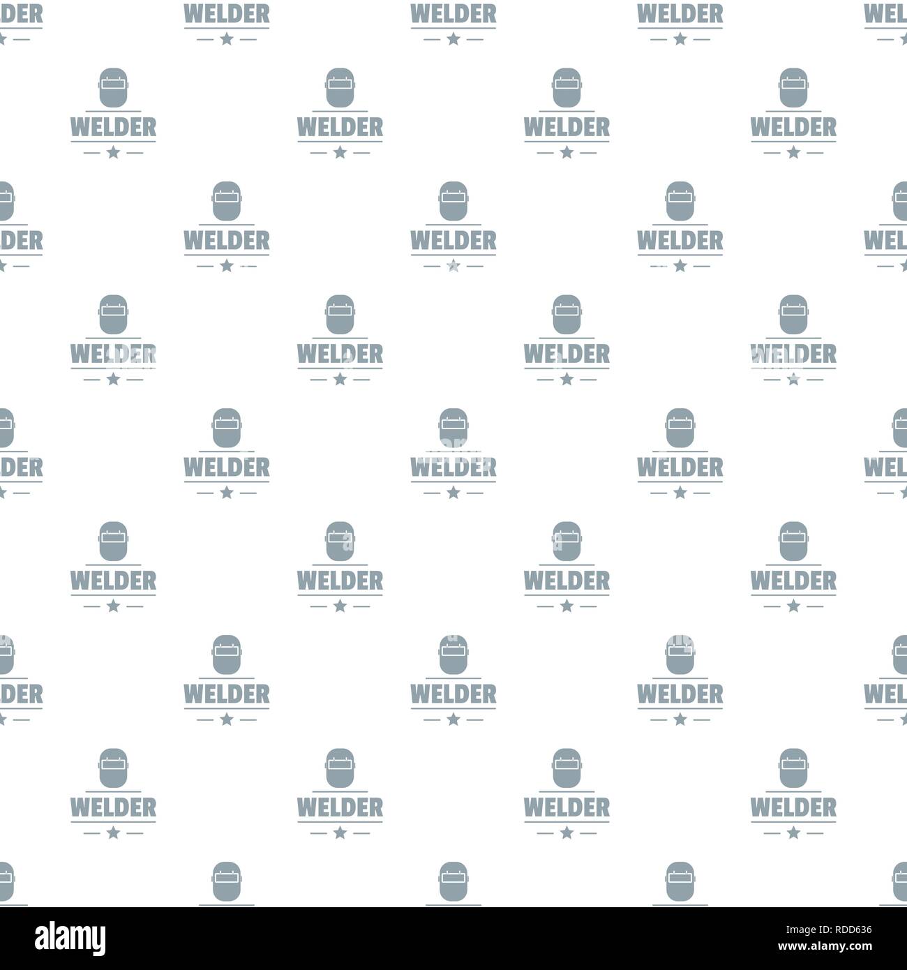 Welder mask pattern vector seamless Stock Vector