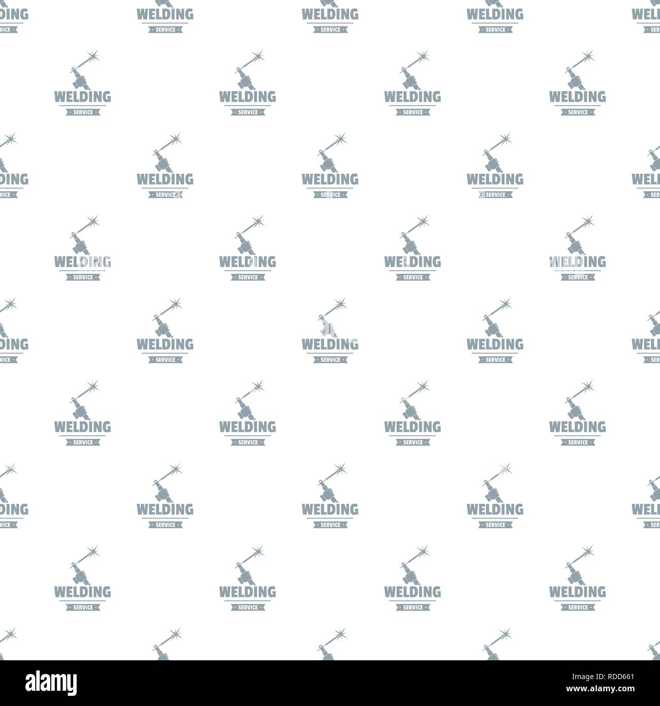Welding workshop pattern vector seamless Stock Vector