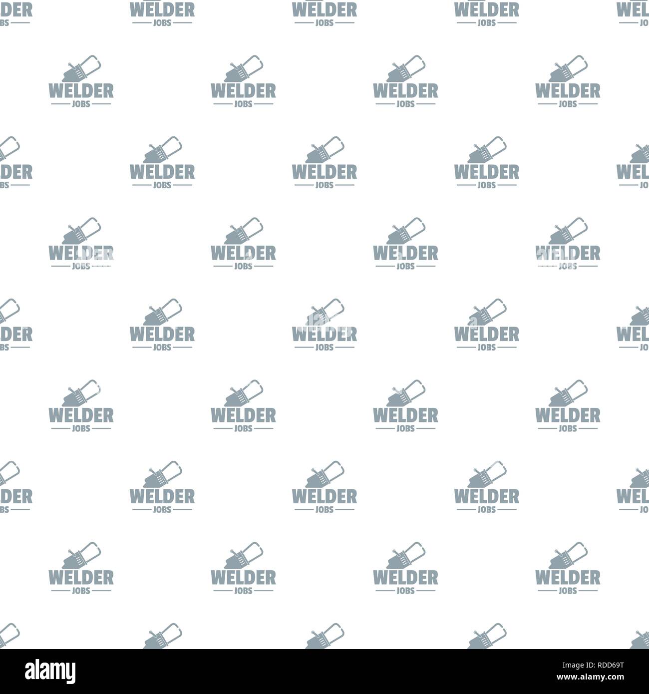Welder pattern vector seamless Stock Vector