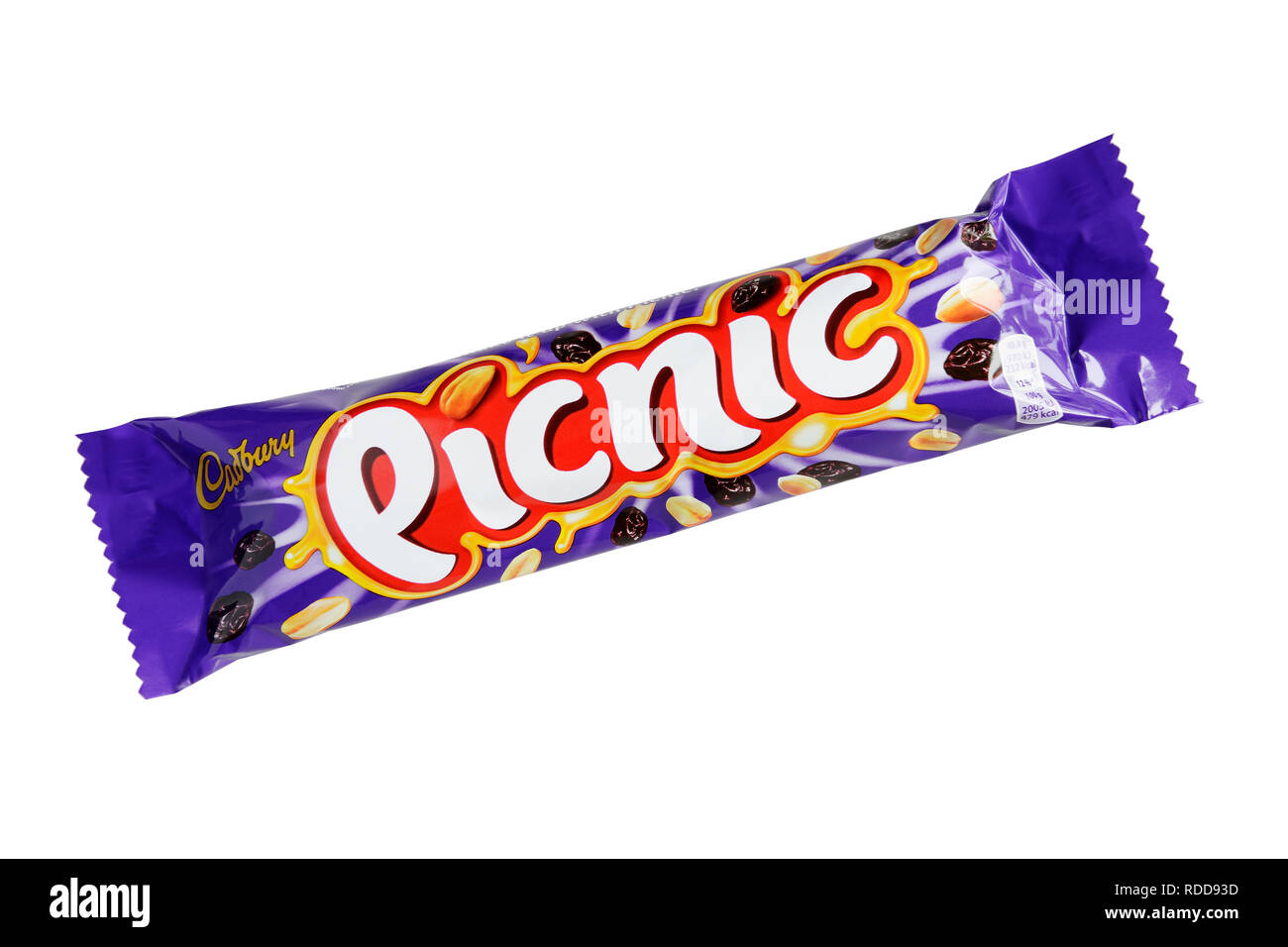 Cadbury Picnic Bar Stock Photo