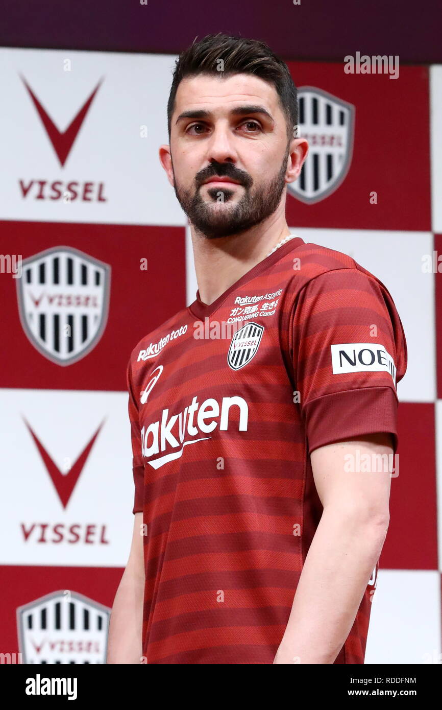 david villa vissel kobe jersey