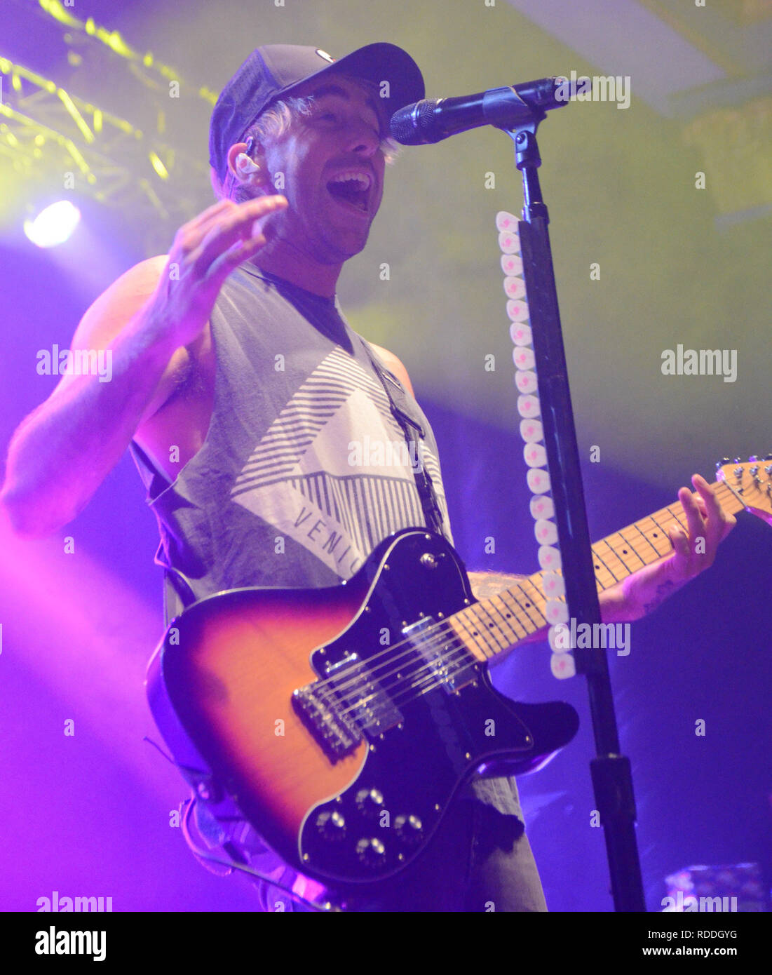 All Time Low - Alex Gaskarth performs on the Daytime Stage