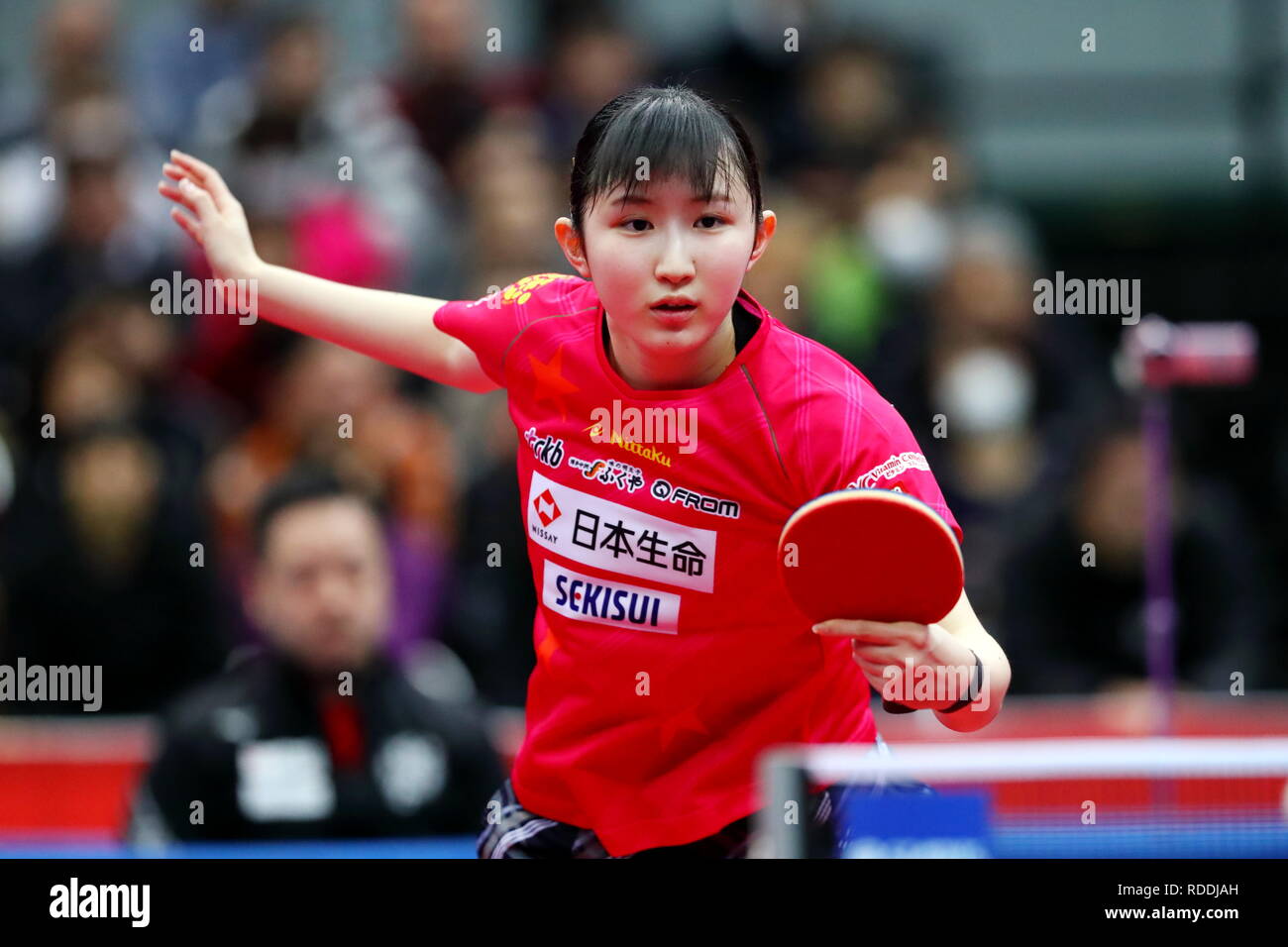 Hina Hayata, JANUARY 18, 2019 - Table Tennis : All Japan Table Tennis ...