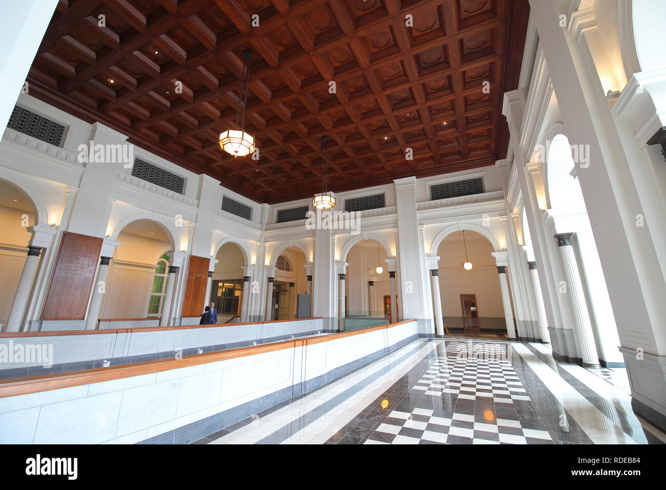 Historical Architecture Of Former Supreme Court Singapore Stock