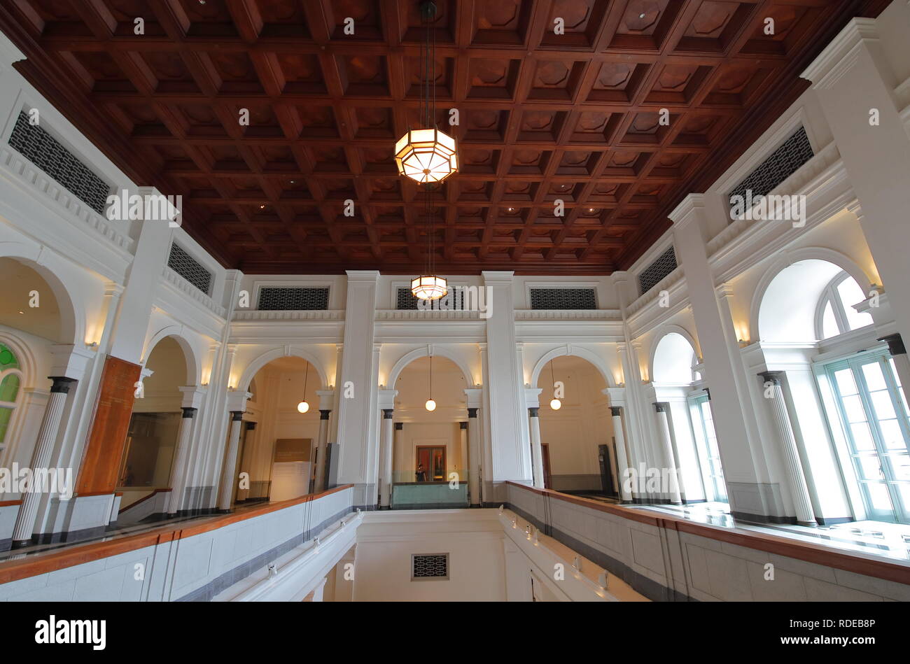 Historical Architecture Of Former Supreme Court Singapore Stock