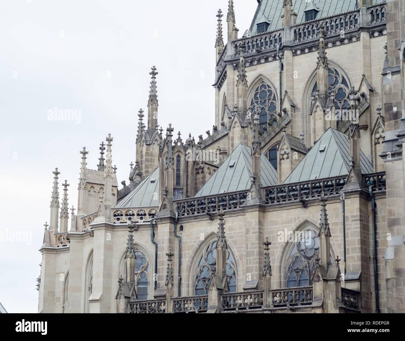 The New Cathedral (Cathedral of the Immaculate Conception) in Linz ...
