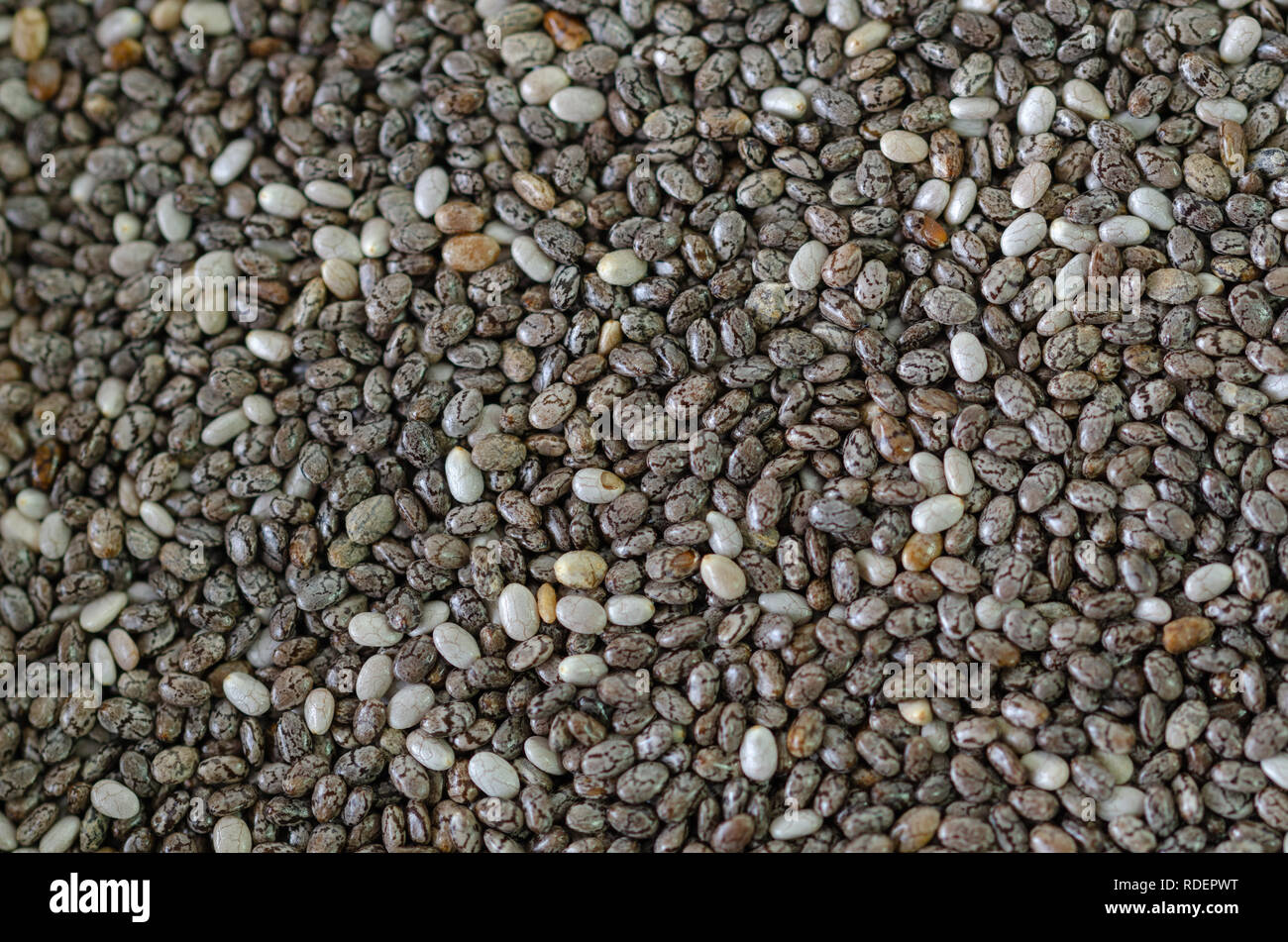The chia seeds background. Healthy superfood Stock Photo - Alamy