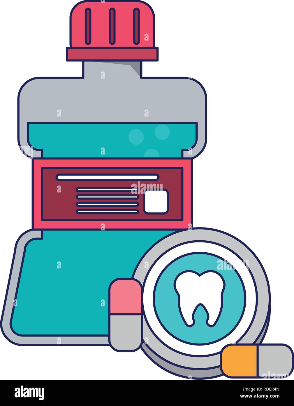 Medical Dental treatment Stock Vector Image & Art - Alamy
