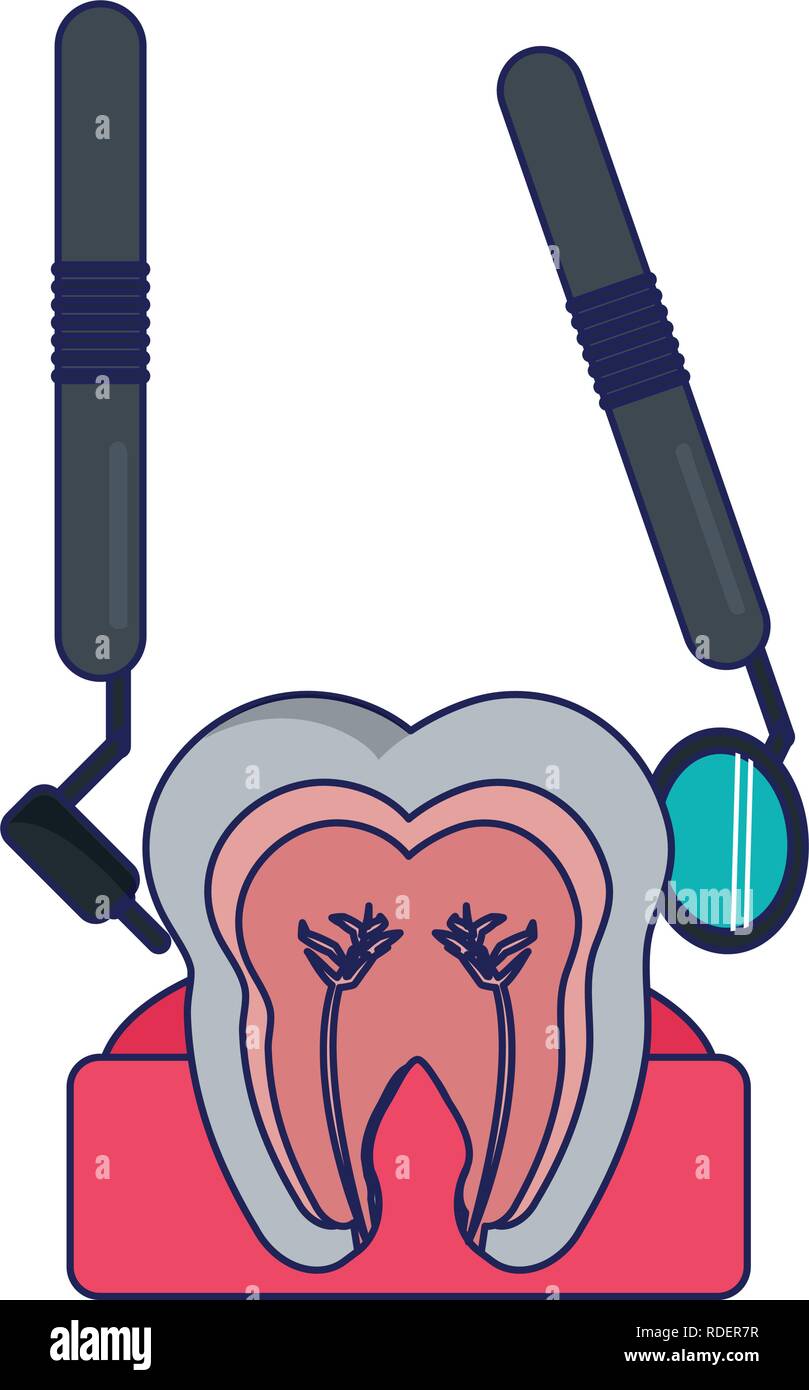 Medical Dental treatment Stock Vector Image & Art - Alamy
