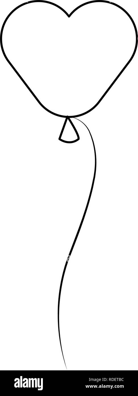 創作【Happy balloon】A5 手描きイラスト 下絵付き Happy balloon, nobody Black and White Stock Photos & Images - Alamy