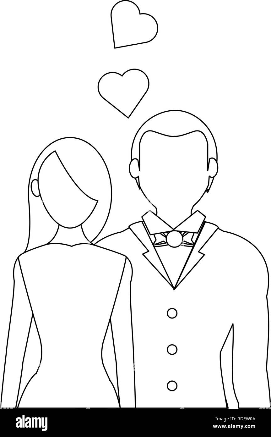 Couple in love Stock Vector Image & Art - Alamy