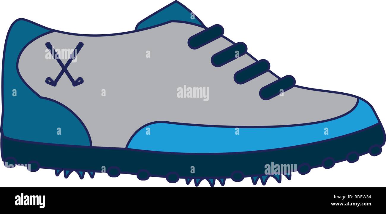 Golf shoe footwear Stock Vector Image & Art Alamy