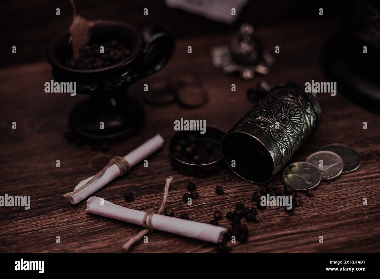 Rusty Peper Old rusty pepper mill Stock Photo - Alamy