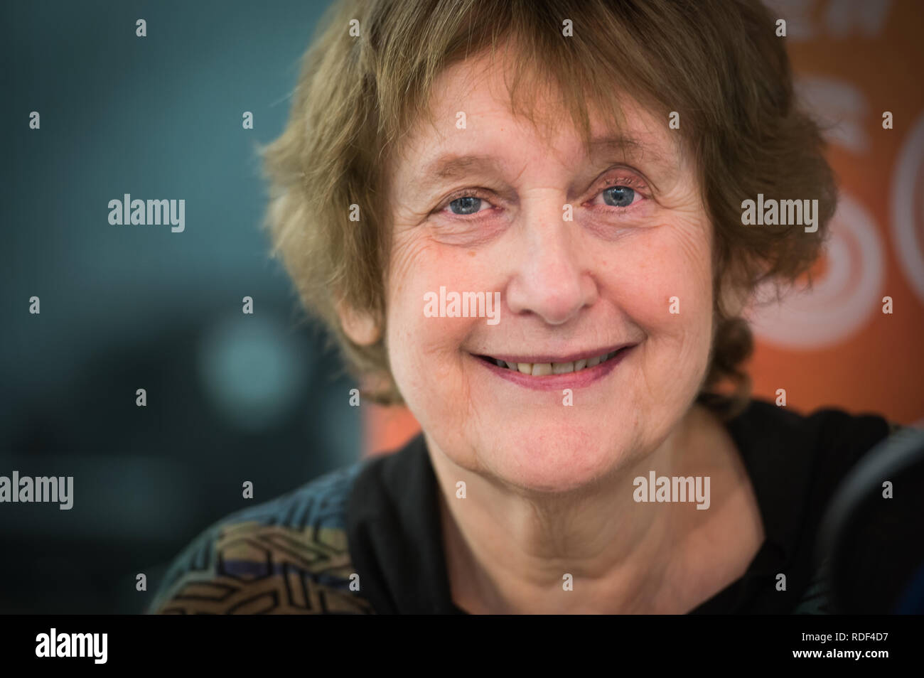 Wendy Cope  portrait 2019 Stock Photo