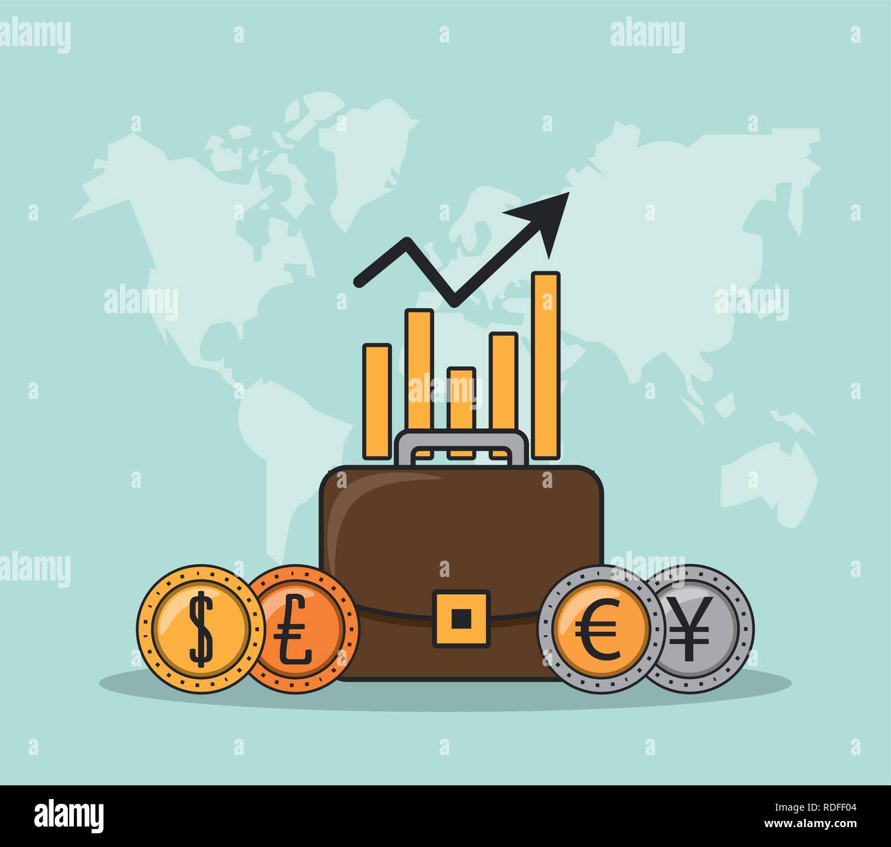 finance and trading cartoon Stock Vector Image & Art - Alamy