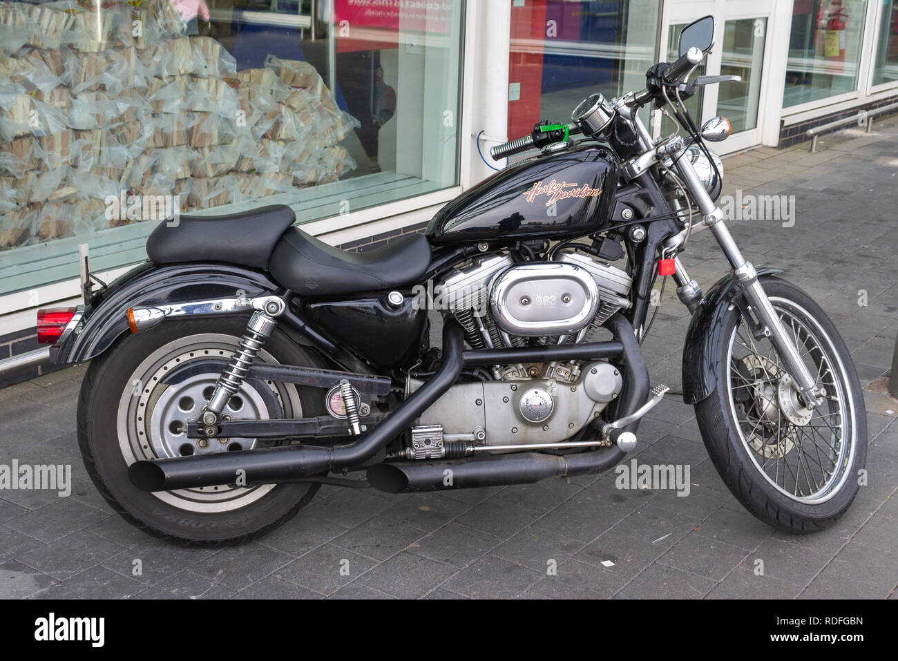 harley davidson sportster black out