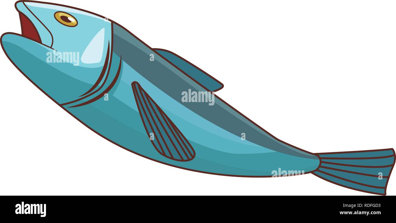 fish isolated icon Stock Vector Image & Art - Alamy