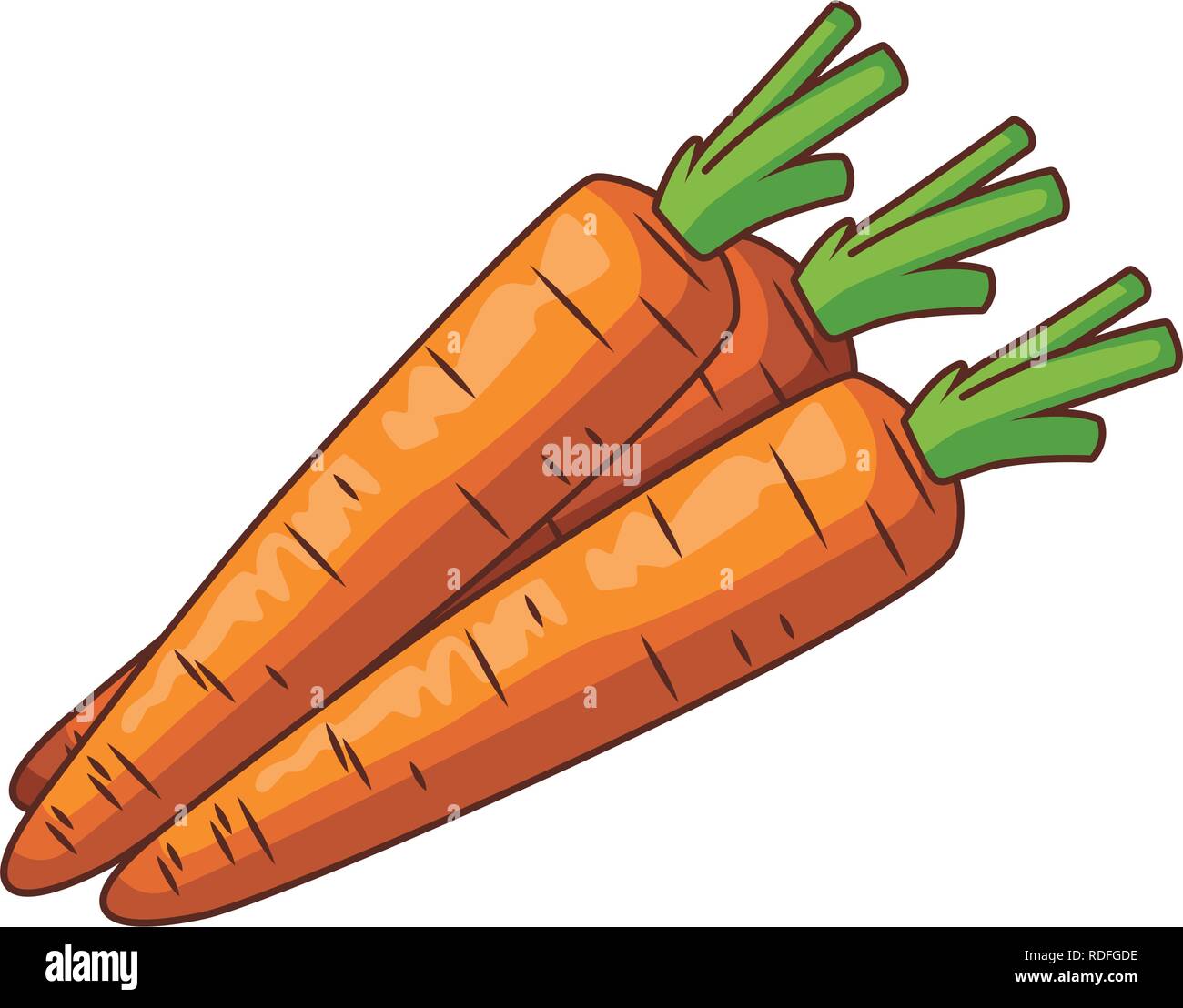 carrot isolated icon Stock Vector Image & Art - Alamy