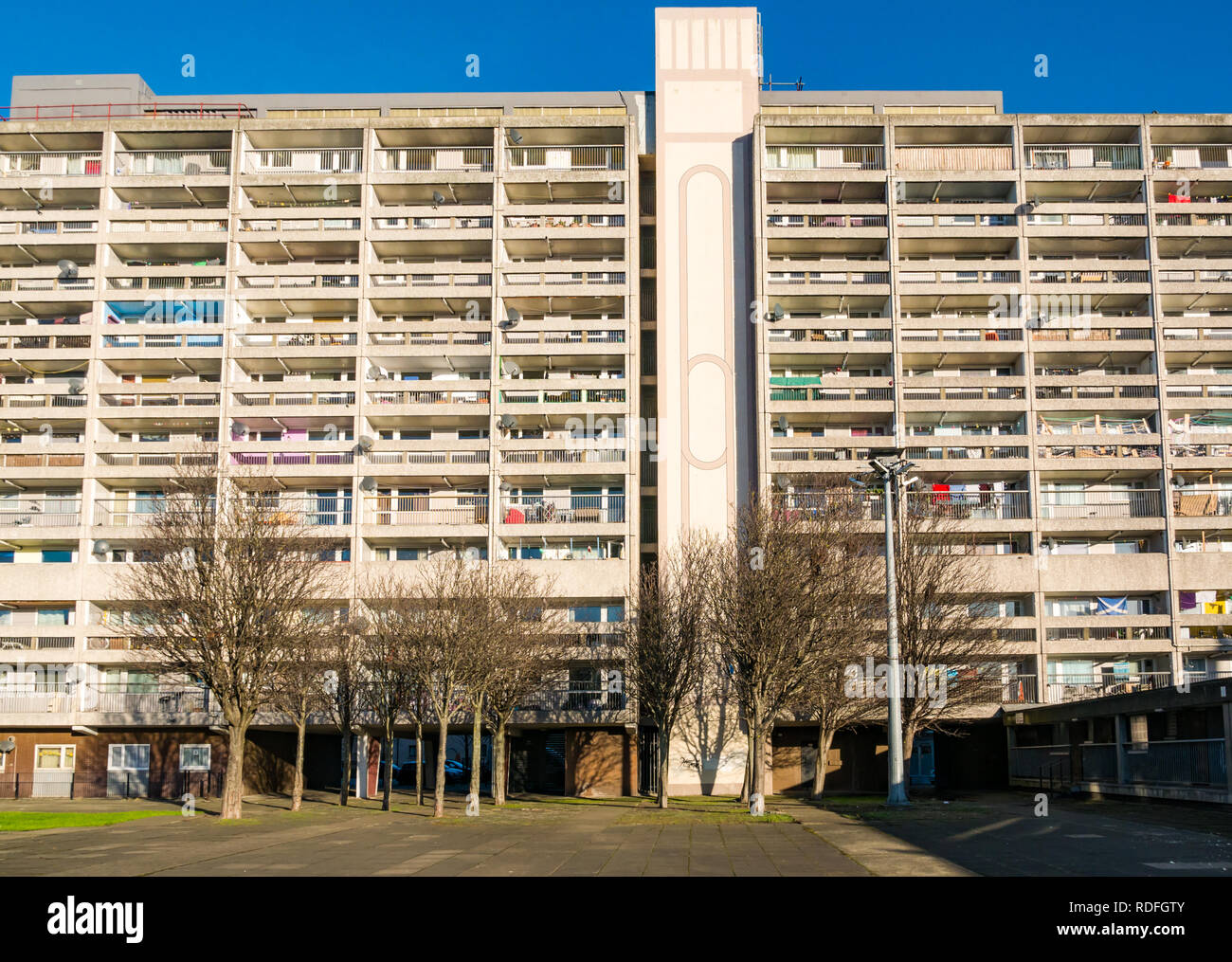 LInksview House, 1960s council social housing concrete tower block